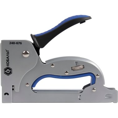 фото Степлер для скоб Т140 (6-14 мм, регулятор удара, увеличенный магазин) КОБАЛЬТ 240-676