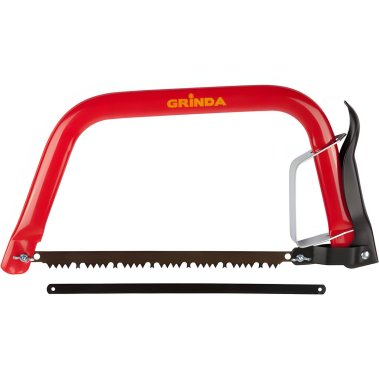 фото Пила лучковая GRINDA 300 мм/12'' (два полотна: дерево, металл) 1551-30_z01