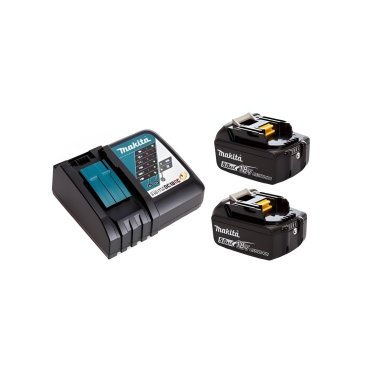 фото Набор (DC18RC + BL1850B - 2 шт., 5.0Ah, картон) MAKITA 191L74-5