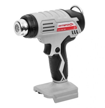 фото Фен технический аккумуляторный ИНТЕРСКОЛ ФЭА-200/18В АПИ (без АКБ и ЗУ)