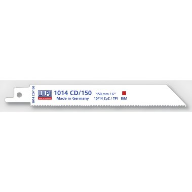 фото Полотно сабельное 1014CD/150 (дерево с гвоздями, 1 шт.) WILPU 1356500005