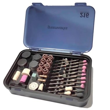 фото Набор насадок для гравера, 216 шт. (кейс) GREENWORKS 3503507