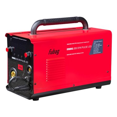 фото Инвертор-полуавтомат сварочный FUBAG IRMIG 200 SYN PULSE LED + горелка 250A