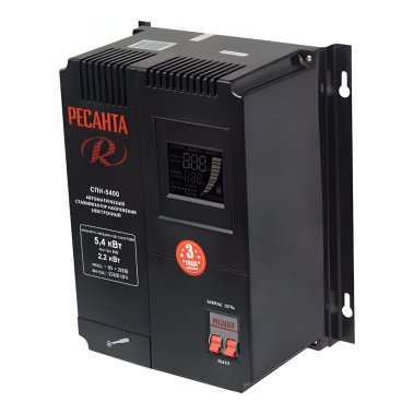 фото Стабилизатор однофазный РЕСАНТА СПН-5400