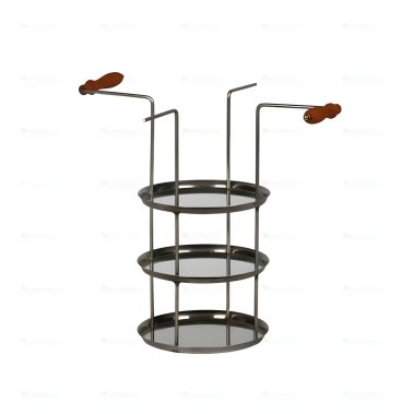 фото Тарелка трехъярусная