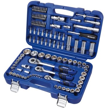 фото Набор инструментов 108 пр. (1/4'', 3/8'', 1/2'', кейс) КОБАЛЬТ 910645-108