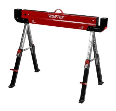 фото Козлы складные регулируемые SAS 1180 Wortex (590 кг, высота 617-815 мм, длина 1085 мм) 1335861