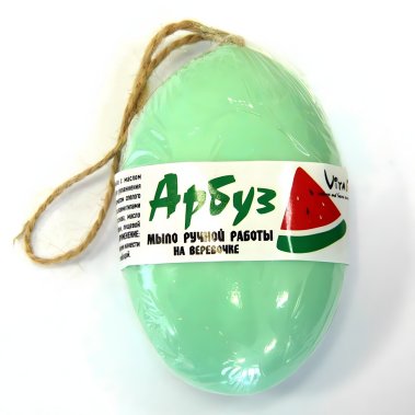 фото Мыло ручной работы, на веревочке (Арбуз)