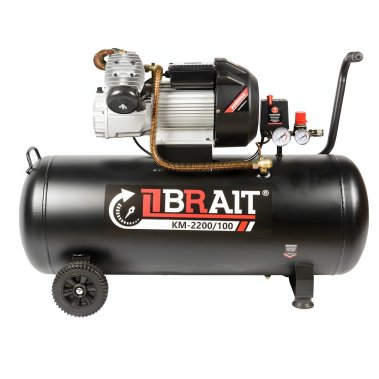 фото Компрессор воздушный BRAIT КМ 2200/100 20.01.015.043
