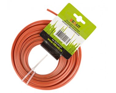 фото Леска  3.0 мм  х 15 м (двухслойный квадрат) BRAIT 30015 SQDP