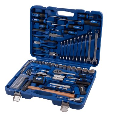 фото Набор инструментов 101 пр. (1/4'', 1/2'', кейс) КОБАЛЬТ 010107-101