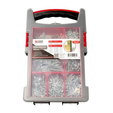 фото Набор саморезов 850 штук PHA-SK