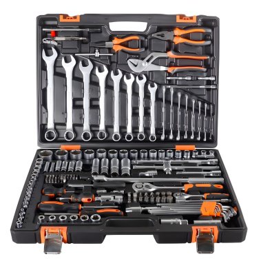 фото Набор инструментов ВИХРЬ 151 пр. (1/2'', 1/4'', кейс)