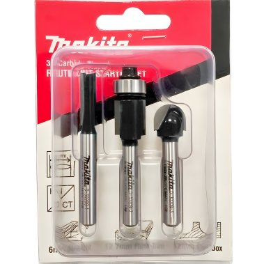 фото Набор фрез (3 шт., хвостовик 6 мм) MAKITA D-70459