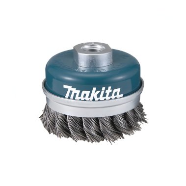 фото Щетка чашечная 100 мм (для УШМ, М14, витая сталь 0.5 мм) MAKITA D-29290