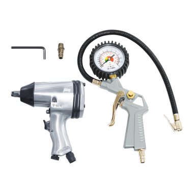 фото Набор пневмоинструментов 2 пр. (гайковерт, пистолет для накачки шин) FUBAG 120105