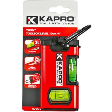 фото Уровень 100 мм TWIN KAPRO 771-40-10