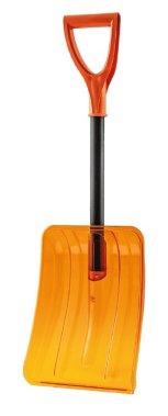 фото Лопата для уборки снега 270х360х840 мм, усиленная (поликарбонат, стальной черенок) Сибртех 61673