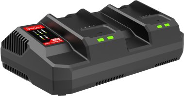 фото Зарядное устройство DongCheng FFCL2040-2 (20 В, 4.0 А/ч, Li-Ion. 2 поста)