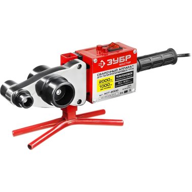 фото Аппарат для сварки пластиковых труб ЗУБР Мастер АСТ-2000