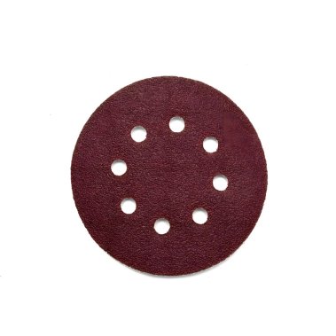 фото Круг шлифовальный 125 мм P180, 8 отв., коричневый (1 шт.) MAKITA D-54558