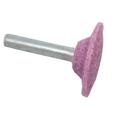 фото Шарошка абразивная 32 х 6 мм (дисковая, оксид алюминия) ПРАКТИКА 641-237