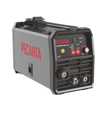 фото Инвертор-полуавтомат сварочный РЕСАНТА САИПА-200 3в1