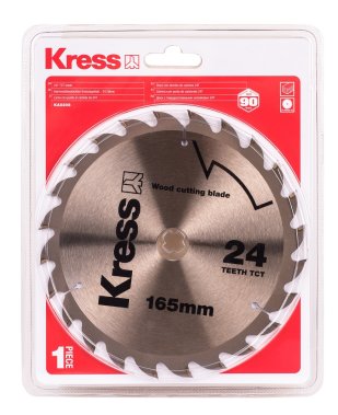 фото Диск пильный 165 мм 24T TCT (по дереву) KRESS KA8208