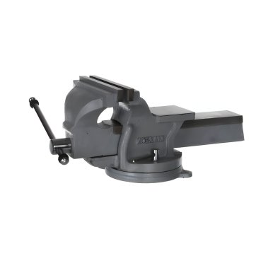 фото Тиски слесарные 200 мм (поворотные, наковальня) КОБАЛЬТ 248-993