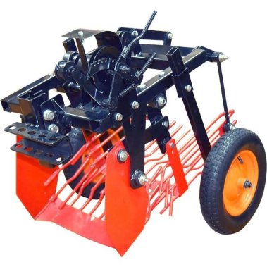 фото Картофелевыкапыватель вибрационный на сайлентблоках для МБ1,МБ2 на сайлентблоках (пневмоколесо)