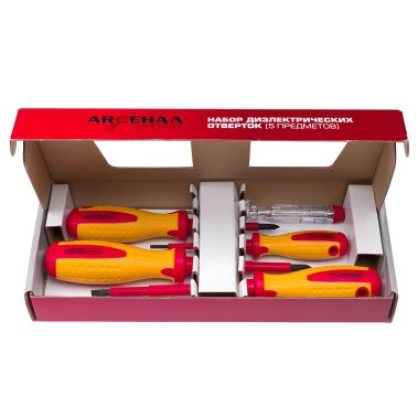 фото Набор отверток диэлектрических 5 пр. Арсенал НОЭ-5