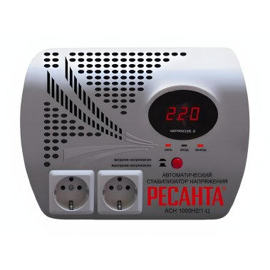 фото Стабилизатор однофазный РЕСАНТА LUX АСН-1000Н2/1-Ц