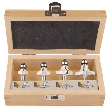 фото Набор фрез (4 шт., хвостовик 8 мм) MAKITA D-53534