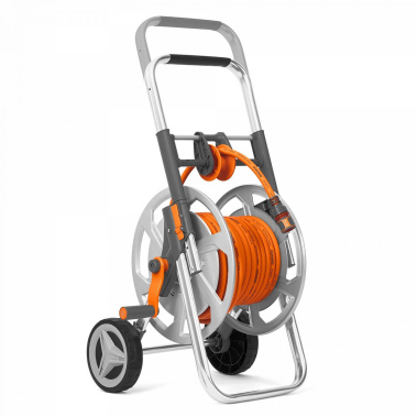 фото Тележка металлическая с шлангом 20 м и набором для полива DWR 2121 DAEWOO