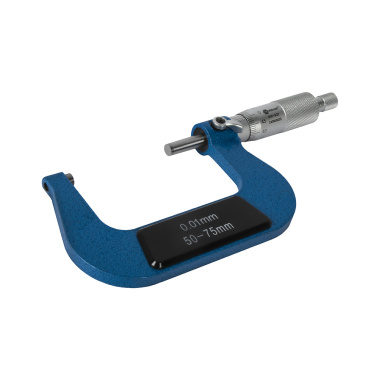 фото Микрометр механический 50 - 75 мм (точность 0,01 мм, кейс) КОБАЛЬТ 919-937