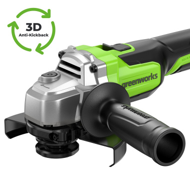 фото Шлифмашина угловая аккумуляторная GREENWORKS AG5900 3201007CUG