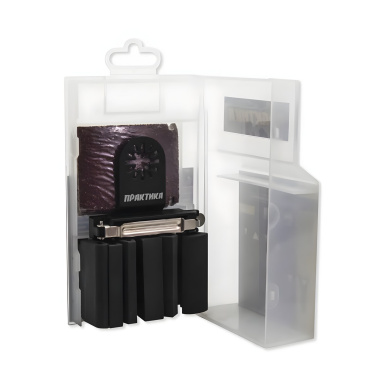 фото Набор оснастки шлифовальный (16 шт., резиновые профили) ПРАКТИКА 240-492