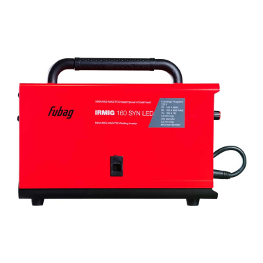 фото Инвертор-полуавтомат сварочный FUBAG IRMIG 160 SYN LED + горелка FB 150A