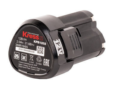 фото Аккумулятор KRESS KPB1202  (12 В, 2.0 А/ч)