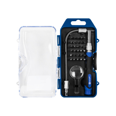 фото Набор бит для точных работ (30 бит, рукоятка, удлинитель, увелич. стекло) КОБАЛЬТ 915-441