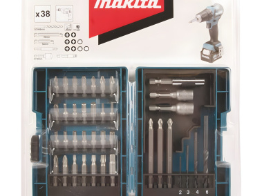 фото Набор бит, головок и сверл (38 шт.) MAKITA B-54106