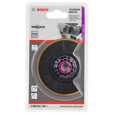 фото Диск пильный сегментированный BIM-TiN ACI 85 EIB Multi Material (1 шт.) BOSCH 2608661758
