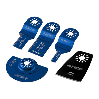 фото Набор насадок для реноватора, 5 предм., OIS-хвост. ЗУБР Профессионал 15573