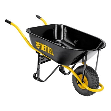 фото Тачка строительная Denzel 130 л, 230 кг (колесо 15х16.00-6) 689965