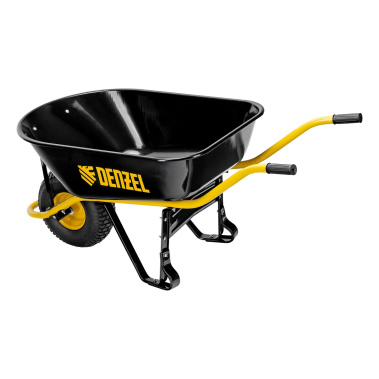 фото Тачка строительная Denzel 130 л, 230 кг (колесо 15х16.00-6) 689965