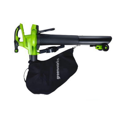 фото Воздуходувка-пылесос аккумуляторная GREENWORKS GD40BVII (без АКБ и ЗУ) 2406907