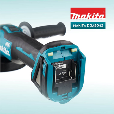 фото Шлифмашина угловая аккумуляторная MAKITA DGA504Z (без АКБ и ЗУ)