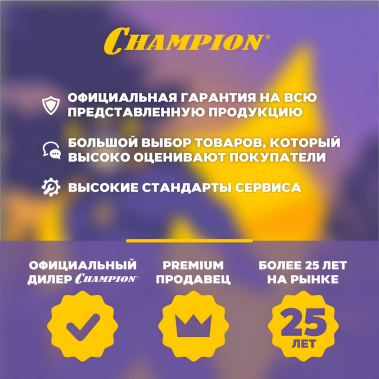 фото Двигатель CHAMPION G140VK/1