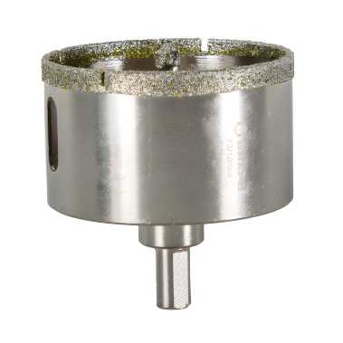 фото Коронка алмазная 68 мм (керамогранит/керамика) ВИХРЬ