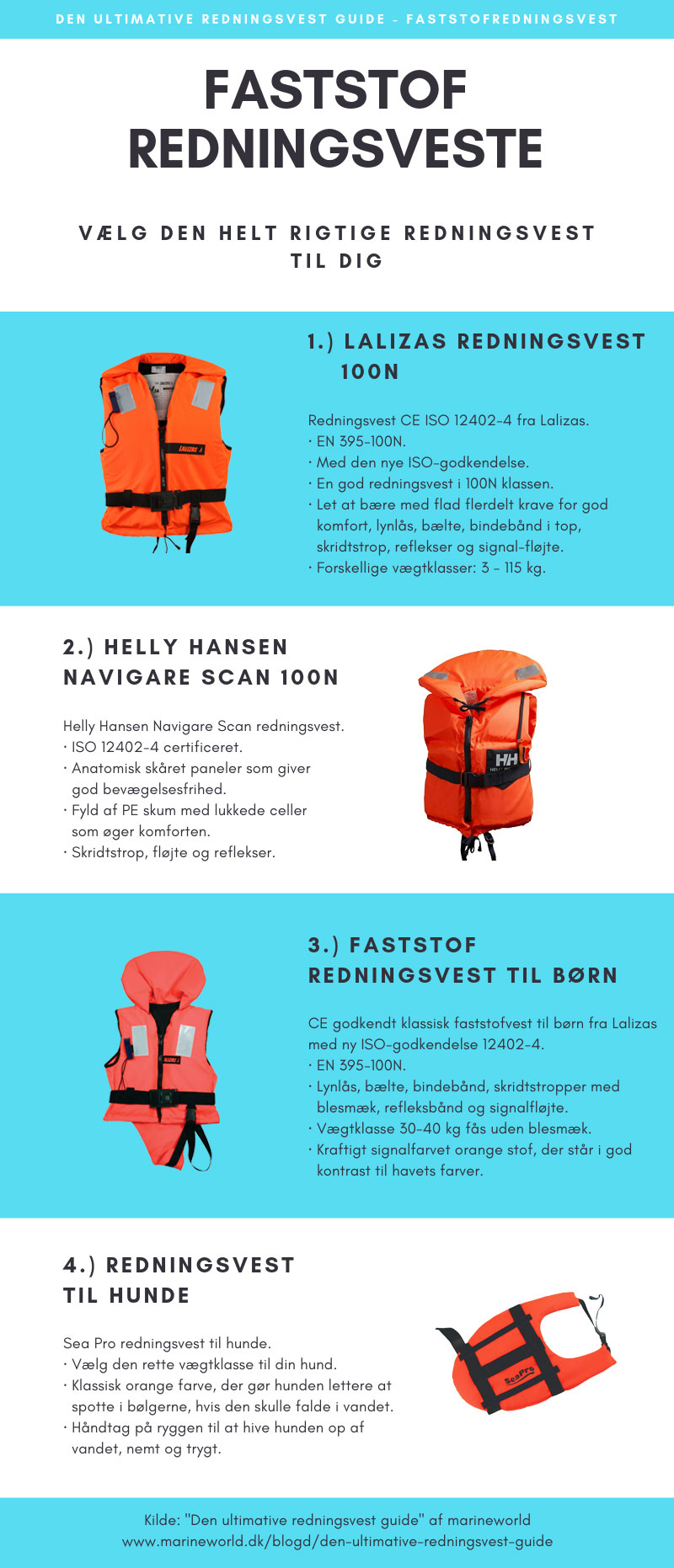 vælg en sikker og bedste faststof redningsvest - den ultimative redningsvest guide